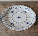 Royal 
Copenhagen 
Antik Blue 
fluted saucer 
for sauce bowl 
Factory first, 
Painter number 
...