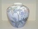 Royal 
Copenhagen Art 
Nouveau, vase 
with fuchsia 
flowers. 
Originally the 
vase have had a 
lid. It ...