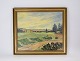 Oil painting 
with nature 
motif and 
gilded frame, 
signed V. 
Hartnack by 
Valdemar 
Hartnack  ...
