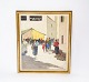 Oil painting 
with city motif 
and gilded 
frame, signed 
A. Suza from 
the 1940s.
H - 70 cm, W - 
60 ...