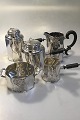 F. Hingelberg, 
L. Berth & 
others Danish 
Silver 
Coffee/Tea Set  
(5) Coffee Pot 
H. 15,5 cm, Tea 
...
