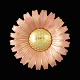 Georg Jensen. 
Gilded Silver 
Daisy Brooch / 
Pendant with 
Rose Enamel. 
50mm
Crafted by 
Georg ...