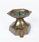 Candlestick of 
brass, in great 
antique 
condition from 
the 1920s. The 
candlestick is 
made for ...