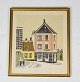 Print with city 
motif and 
gilded frame.
35 x 30 x 2 
cm.
