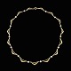 Bjarne B. 
Knudsen - 
Denmark. 14k 
Gold Necklace 
with Pearls. 
1960s.
Designed and 
crafted by ...
