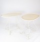 Set of two 
white painted 
metal garden 
tables, in 
great antique 
condition. 
H - 80 cm, W - 
90 cm ...