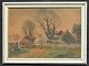 Fox, Henry Charles (1860 - 1929) England: A man drives the cows home. Watercolor on paper. ...