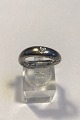 Ole Lynggaard 
18 kt Whitegold 
Love Ring No 4 
with brilliant 
Ring Size 48(US 
4½) Weight 10.5 
...