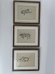 3 vintage 
prints 
(reproductions) 
with dogs by 
the English 
artist Cecil 
Aldrin 
(1870-1935). 
The ...
