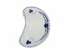 Bing & Grondahl 
Blue Vetch 
(Blue Vikke), 
moon shaped 
plate.
This product 
is only at our 
...