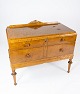Chest of 
drawers of 
birch with 
carvings, in 
great antique 
condition from 
the 1930s. 
H - 85 cm, ...