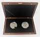 Cook Islands. Two pieces $ 5 in silver from 2010. Representing Martin Luther 
King & Barack Obama. Quality Antique finish.