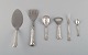 Six Cohr 
serving parts 
in silver (830) 
and stainless 
steel. Mid 20th 
century.
Spade length: 
19 ...