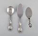 Danish 
silversmith. 
Three serving 
parts in silver 
(830). Rococo 
style, 1940s.
Largest 
measures: ...