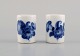 Two Blue Flower 
Braided Salt 
Shakers. Early 
20th century.
Measures: 4 x 
2.8 cm.
In excellent 
...