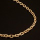 Anker Halskette aus 14kt Gold. 1,2x0,7cm. G: 160,3gr. L: 71cm