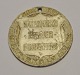 Remembrance emblem in aluminimum Danish Teachers' Association. 1874 - 1899. 5. Alm. School ...