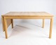 Coffee table of 
beech wood and 
with extension 
leaf of danish 
design 
manufactured by 
Rubby ...