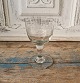 Holmegaard 
pointed glass 
decorated with 
bunches of 
grapes, wine 
leaves and 
catching red. 
Ca ...