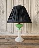 Beautiful 1800s 
opaline lamp 
with oil 
container in 
green opaline 
glass. 
Remodeled for 
...