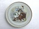 Bing & 
Grondahl, H.C. 
Andersen, Plate 
# 8848/628, 
Little Claus 
and big Claus, 
21.5cm in ...