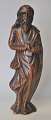 Carved 
religious 
wooden figure, 
An apostle 
holding a book, 
Oak, approx. 
1800, Germany.
Height .: ...
