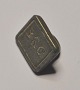 Seal in 
aluminum, 19th 
century 
Denmark. With 
the letters: 
DBL. l .: 1.5 
cm. Presumably 
from a ...