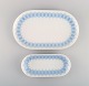 Bjørn Wiinblad 
for Rosenthal. 
Two Lotus 
porcelain 
serving dishes 
decorated with 
light blue 
lotus ...