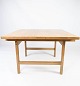 Coffee table in 
oak designed by 
Hans J. Werner 
and 
manufactured by 
PP Furniture. 
The table is in 
...