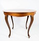 Round dining 
table of 
mahogany with 
inlaid wood of 
walnut, in 
great vintage 
condition from 
1880. ...