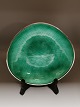 A. Michelsen 
bowl of 
sterling silver 
with green 
enamel Stamped 
AM Sterling 
Denmark Height 
3cm. ...