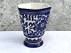Royal Copenhagen, Aluminia, Cup Christmas 1915 # 1089/900, 12.5 cm high, 10 cm in diameter * ...