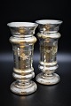 Decorative vase 
in Mercury 
Glass from the 
1800 century 
with a really 
nice old 
patina. H:25cm. 
...