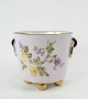 Flowerpot in 
light colours 
decorated with 
flowers, in 
great vintage 
condition from 
the 1870s.  ...