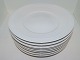 Royal 
Copenhagen 
White Fan, 
luncheon plate.
Designed by 
Arnold Krog in 
1909.
Decoration ...