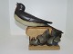 Bing & Grondahl 
art pottery 
figurine, 
swallow.
The factory 
mark shows, 
that this was 
made ...
