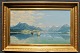 Milton Jensen, 
Carl (1855 - 
1928) Denmark: 
Landscape with 
lake. Signed 
1890. Oil on 
canvas. 40 x 
...