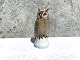 Bing & 
Grondahl, Owl # 
1800, 11.5cm 
high, 4.5cm in 
diameter, 2nd 
grade, Design 
Dahl Jensen * 
...