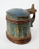 Antique jug of 
dark wood in 
original 
colours and in 
great vintage 
condition from 
1860. 
22 x 20 ...