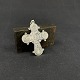 Length 5.5 cm. 
without the 
eyelet.
Unusually 
large Dagmar 
cross in 
silver.
It is stamped 
HJ ...