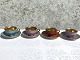 Colored mocha 
cups with gold, 
6.7cm in 
diameter, 4cm 
high, Blue, 
Light purple, 
Brown, Dark ...