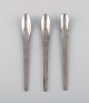 Arne Jacobsen 
for Georg 
Jensen. 
Modernist AJ 
cutlery. Three 
teaspoons in 
stainless 
steel. Late ...