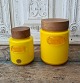 Holmegaard 
Palet tea & 
coffee storage 
glass in yellow 
glass with 
wooden stopper.
Tea glass 12 
...