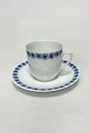 Bing &  
Grondahl Elsa 
Coffee Cup and 
saucer no 102.
Measures 7cm 
dia / 2.76".