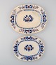 Mintons, 
England. Two 
antique dishes 
in hand-painted 
faience. 
Chinese style, 
early 20th ...