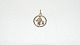 Elegant pendant 
zodiac sign 
Aquarius 14 
Carat Gold
Stamped 585
Nice and well 
maintained ...