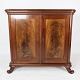 Cabinet of mahogany on feet, in great antique condition from 1890.H - 87 cm, W - 90 cm and D - ...