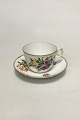 Bing & Grondahl 
Saxon Flower 
White Large 
Coffee Cup and 
Saucer. 
Measures Cup: 6 
cm / 2 23/64 
in. ...