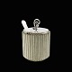 Arne Bang / 
A.F. Rasmussen. 
Stoneware Jar 
with Sterling 
Silver Lid and 
Spoon.
Glazed 
Stoneware ...