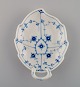 Bing & Grøndahl 
blue fluted 
leaf-shaped 
bowl. Model 
number 356. Mid 
20th century.
Measures: ...